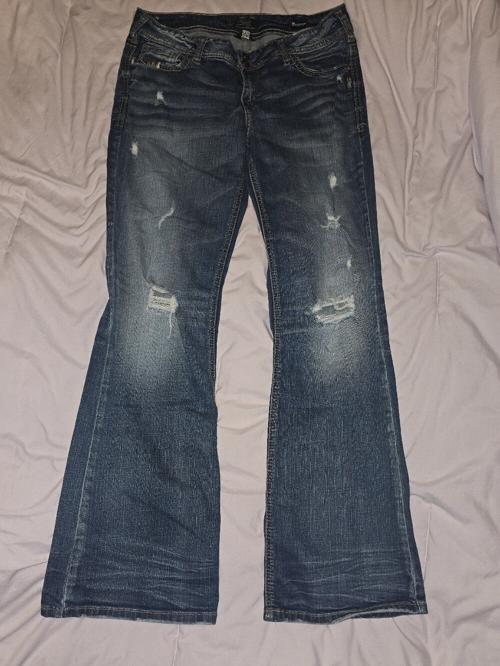 Silver Jeans SUKI mid Rise Boot Cut 32x33